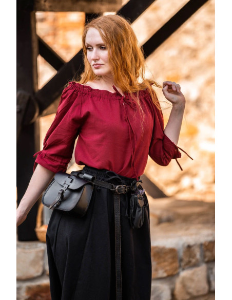 Blusa medieval lazos