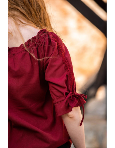 Blusa medieval lazos