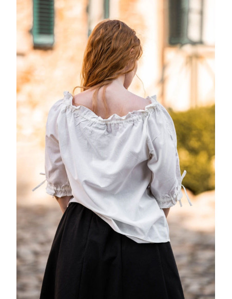 Middelalderbluse kortærmet model...