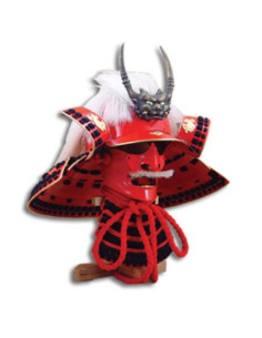 Japanischer Helm (Takeda Shingen Kabuto)