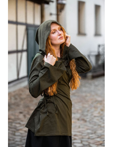 Blusa medieval Lea con cordones Blusa medieval Lea con cordones