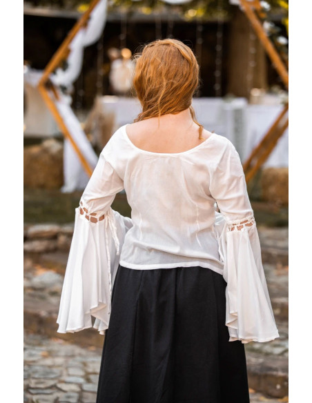 Blusa medieval de bruja modelo...