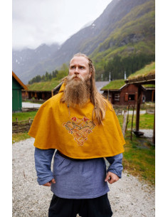 Viking Gugel i Lana Bjomolf Sennepsgul