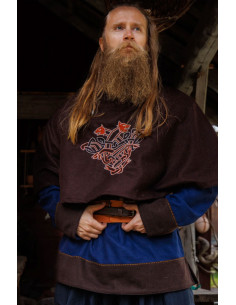 Gugel Vikingo en Lana Bjomolf marrón 2