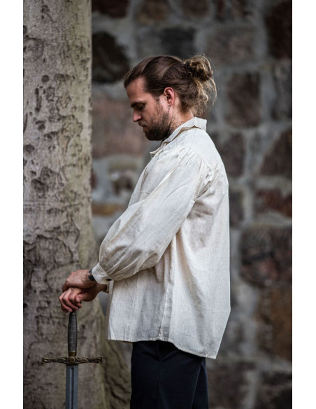 Artur piratskjorte med snørebånd,...