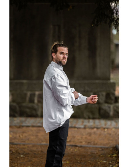 Camisa medieval con lazos modelo...