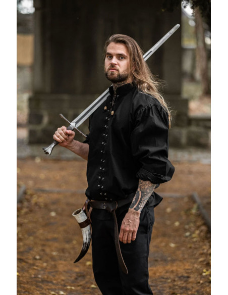 Camisa medieval con lazos modelo... Camisa medieval con lazos modelo...