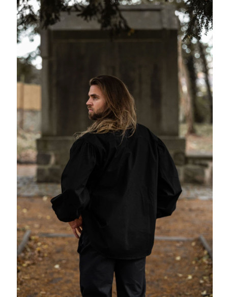 Middelalderskjorte med bindebånd...