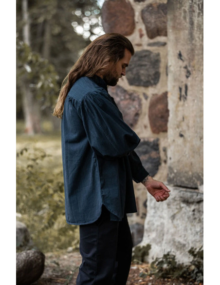 Camisa medieval con lazos modelo...