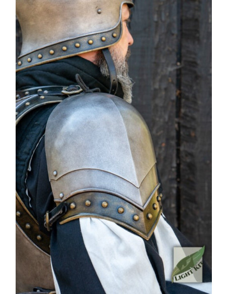 Hombreras caballero medieval en...
