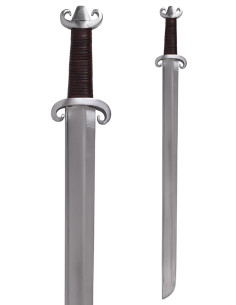 Espada vikinga larga Seax Peterson tipo G, con vaina