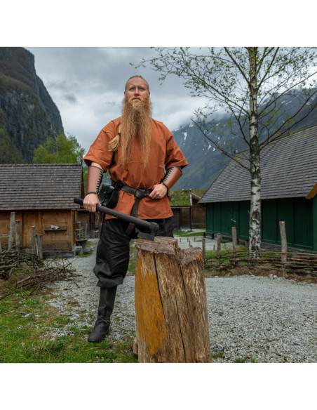 Viking tuniek korte mouw Olaf, rood