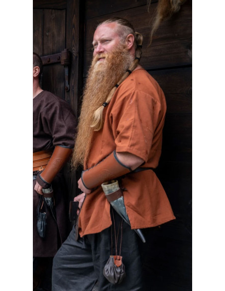 Viking tuniek korte mouw Olaf, rood