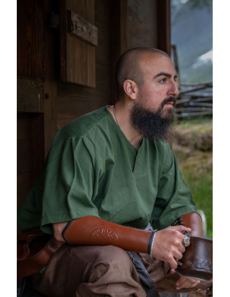 Viking tuniek korte mouw Olaf, groen