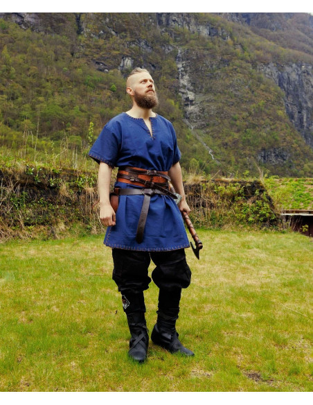 Viking tunika kortærmet Theobald, blå