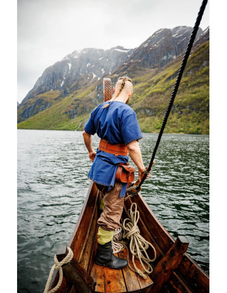 Viking tunika kortærmet Theobald, blå
