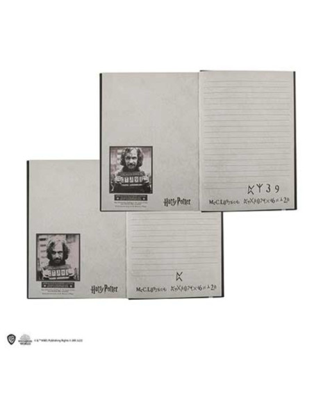 Hardcover-Notizbuch und Lesezeichen –...