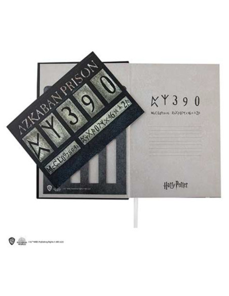 Hardcover notesbog og bogmærke -...