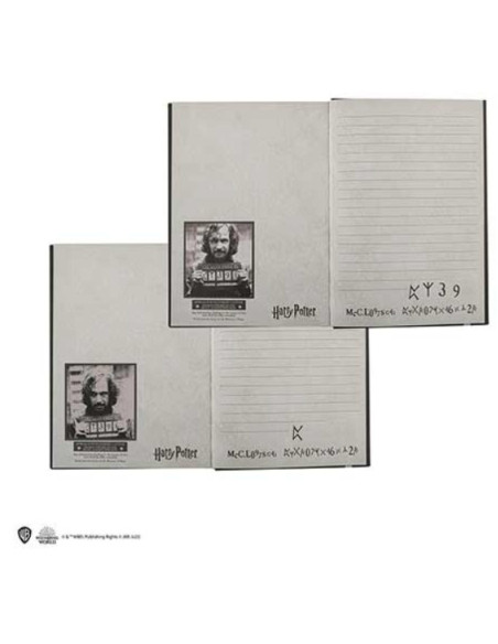 Hardcover notitieboek en bladwijzer -...