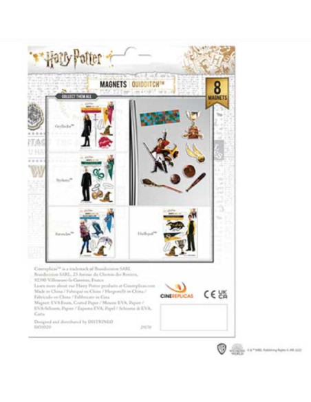 Sæt med gummimagneter - Quidditch -...