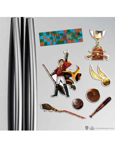 Set de imanes de goma - Quidditch - Harry Potter 2