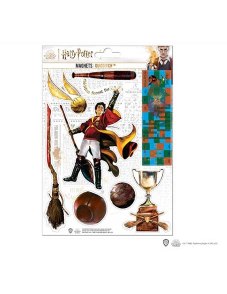 Set Gummimagnete - Quidditch - Harry...