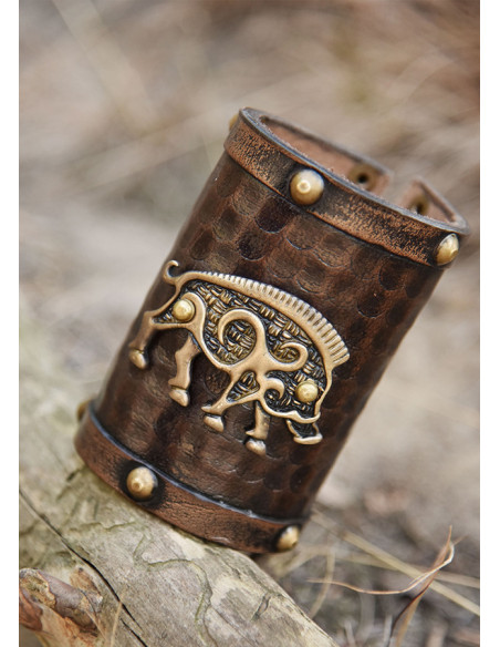 Keltisches Wildschwein-Armband,...