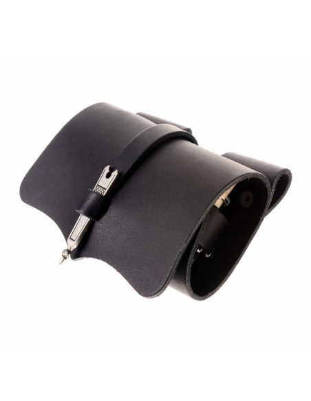 Lædertaske med 3 potions med...