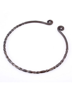 Celtic Neck Torque met spiraalvormige afwerkingen
