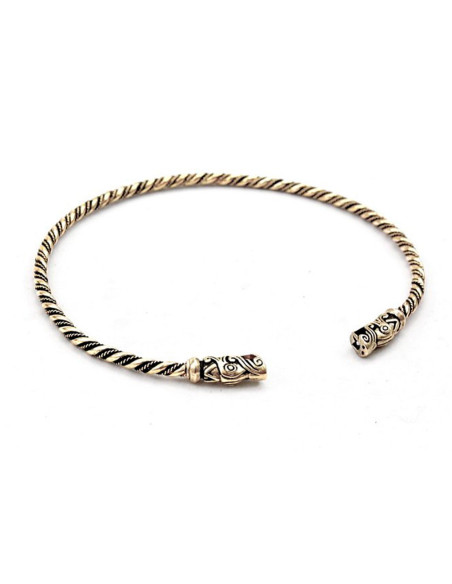 Torque Viking Gotland dragehoveder