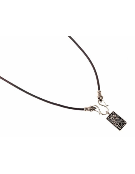 Vikingamulet vedhæng med Guldgubbe