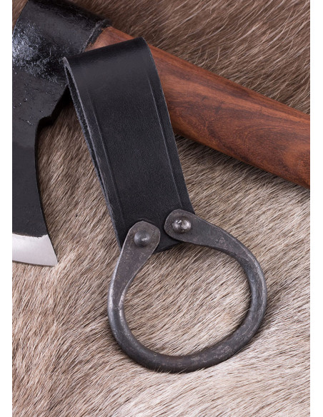 Tahalí negro para llevar hachas en el...