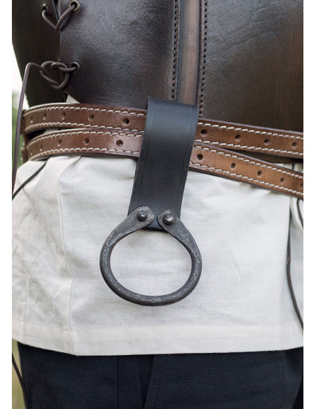 Tahalí negro para llevar hachas en el...