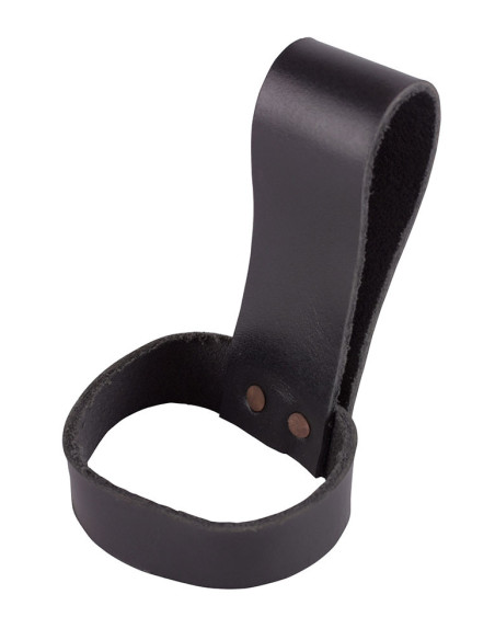 Tahalí zwart om hoorns aan de riem te...