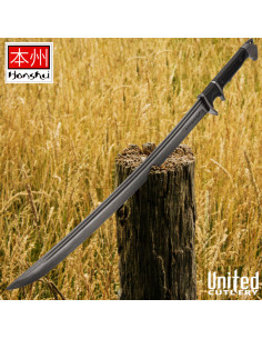 Wakizashi Honshu mit Damaststahl