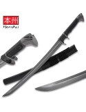 Wakizashi Honshu mit Damaststahl