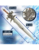 Abrecartas espada Frostmourne World of Warcraft