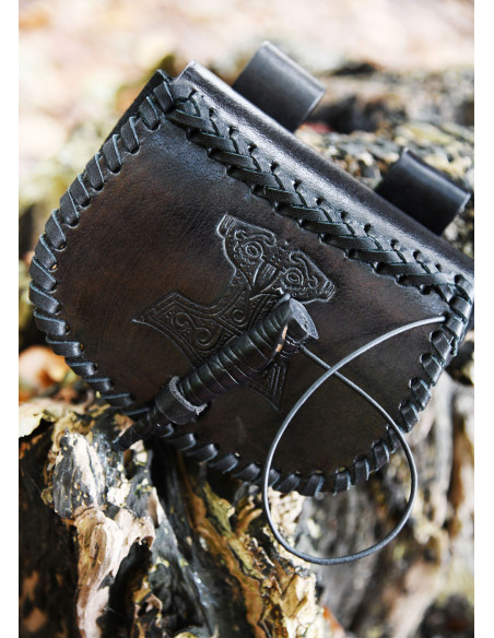 Bolsa Vikinga martillo de Thor en... Bolsa Vikinga martillo de Thor en...