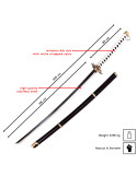 Dekorativer Katana Zoro Yubashiri Einteiler
