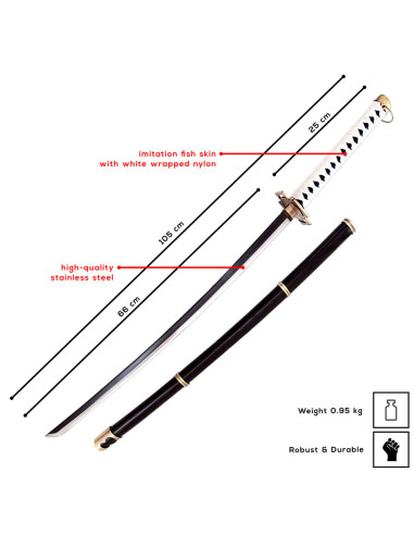 Dekorativer Katana Zoro Yubashiri Einteiler