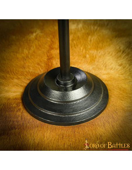 Bordstøtte til jernhjelme