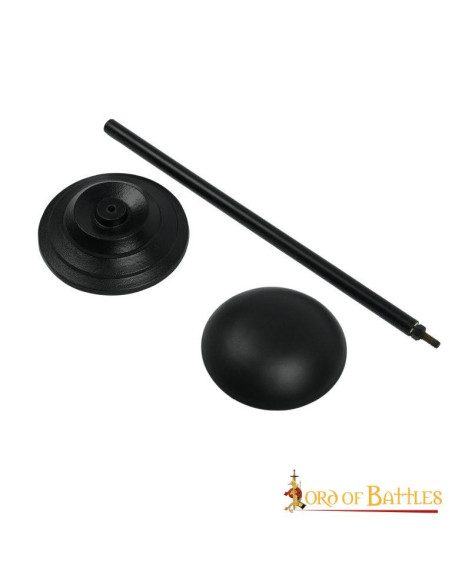 Soporte de mesa para cascos en hierro Soporte de mesa para cascos en hierro