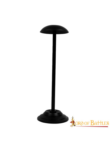 Soporte de mesa para cascos en hierro