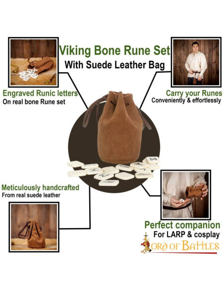 Sæt med 25 magiske benruner med...