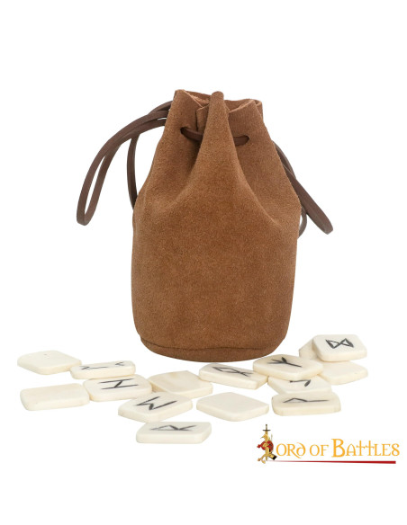 Set van 25 magische runen van been...