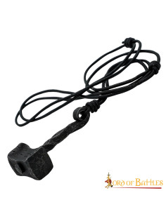 Colgante Mjölnir, martillo de Thor forjado en hierro