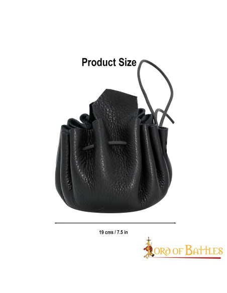 Mittelalterlicher Lederbettler für...