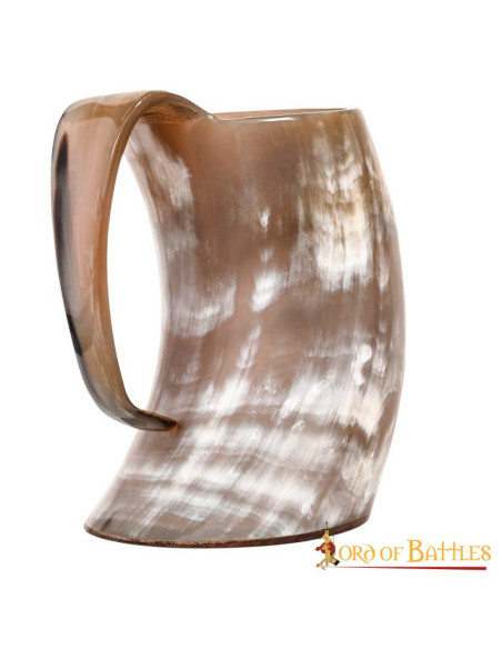 Jarra Vikinga en cuerno de Buey
