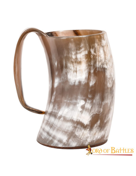 Jarra Vikinga en cuerno de Buey
