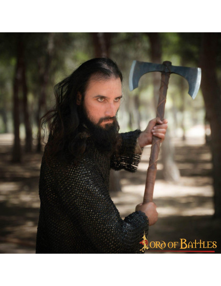 Tweesnijdende functionele bijl met...